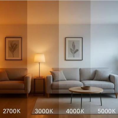 3000K vs 4000K LED Light: How to Choose the Perfect Color Temperature for Your Space